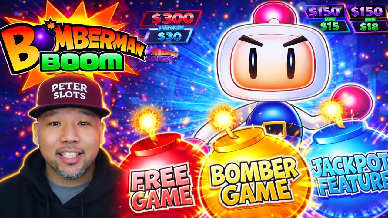 Playing Bomberman Slot for some Big Winning Booms!
