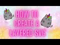 How to Create a Layered SVG to use with Cricut or Silhouette using Inkscape