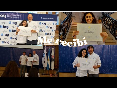 ME RECIBÍ || CÓMO es ESTUDIAR GASTRONOMÍA en la ARGENTINA? #IAG