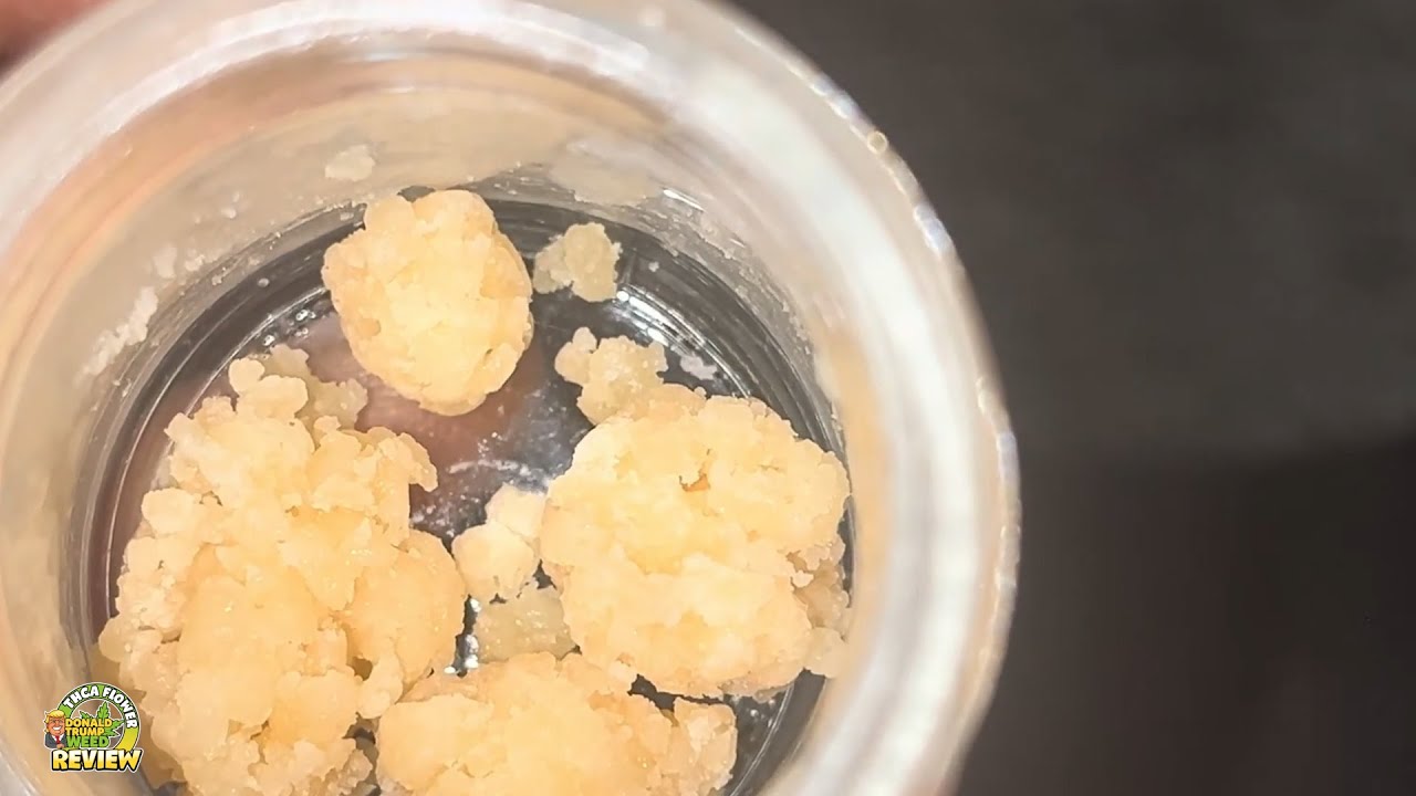 Donald Trump Weed Review - THCa Crumble 
