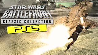 Star Wars Battlefront Classic Collection PS5 4K 60 FPS Gameplay | Battlefront II Gameplay