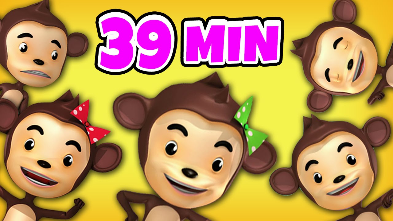 Nursery Rhymes and Kids Songs | Five Little Monkeys | Raggs TV - YouTube