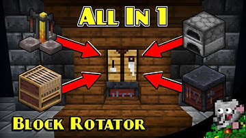 Piston Feed Tape All Workstations in One | Minecraft Bedrock Redstone Tutorial | MCPE XBOX PS