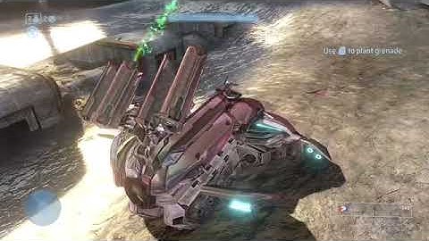 Halo 3 How to Use Anti Air Wraith in Campaign