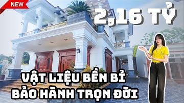 🏡 2,16 TỶ BIỆT PHỦ 2 TẦNG ĐẲNG CẤP | KIẾN TRÚC TÂN MỸ