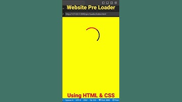 Website #preloader using #html #css awesome preloader of website . 😳😳 #how #download #coding