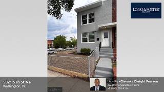 Sale: 4 Beds - 2 Baths - 1024 sq ft - Washington - DC [$585,000] MLS #: DCDC2263914