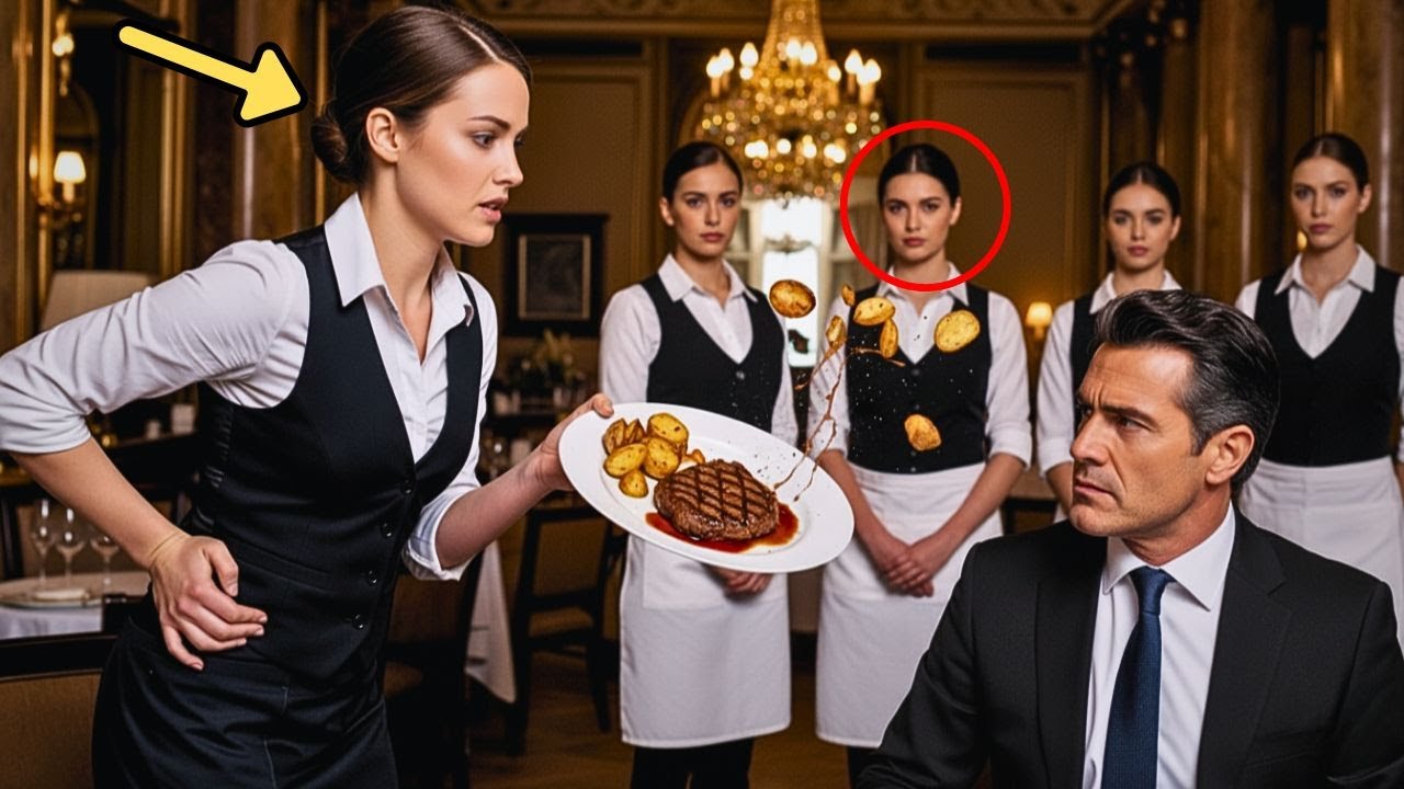 «Tutto il personale ebbe paura del miliardario scortese, finché una cameriera lo mise al suo posto.»