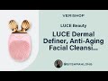 LUCE Beauty LUCE Dermal Definer Anti Aging Facial Cleansing Roller Review 