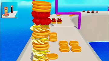 PANCAKE RUN 🥞💕: All Levels Gameplay Walkthrough Android, iOS NEW UPDATE