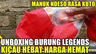 Unboxing Burung Murah Meriah Harganya Sangat Bersahabat