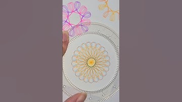 Spirograph: the only time I enjoy going in circles 🤣 #spirograph #asmrsounds #artreels #satisfying