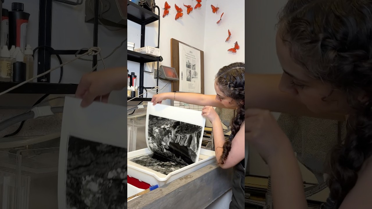 16X20 silver gelatin print on FB paper. 