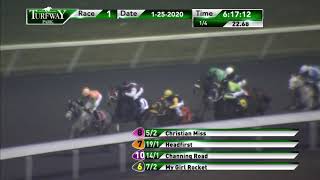 Race 1 Program Jan 25th 2020