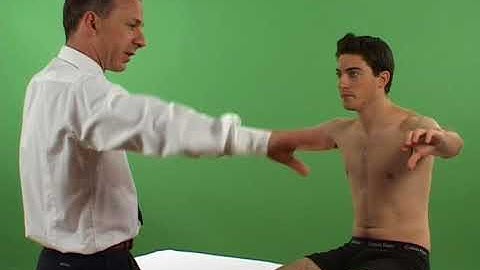 Empty Can Test  - Supraspinatus test