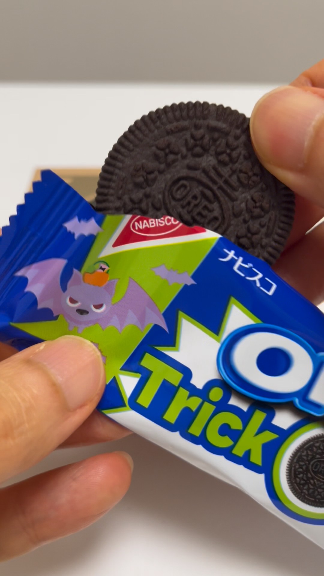 Halloween Oreo with Oreo Music Box Japanese edition #shorts - YouTube
