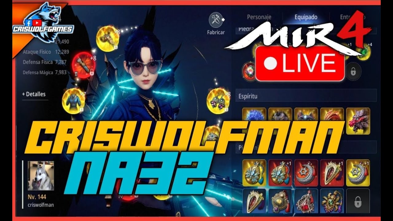 Mir4 - CRISWOLFMAN NA32 otra vez yo