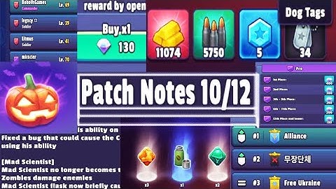 Mid October Update | In-depth Walkthrough | GUNS UP! Mobile