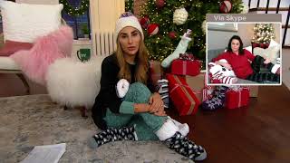 Cuddl Duds Faux Sherpa Cozy Lined Socks Set of 5 on QVC