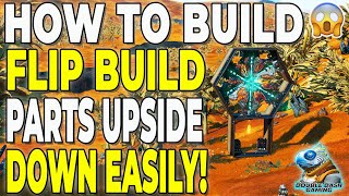 How to Flip Build Parts Upside Down - Cheat Sheet | No Man's Sky Frontiers | Beginners Guide