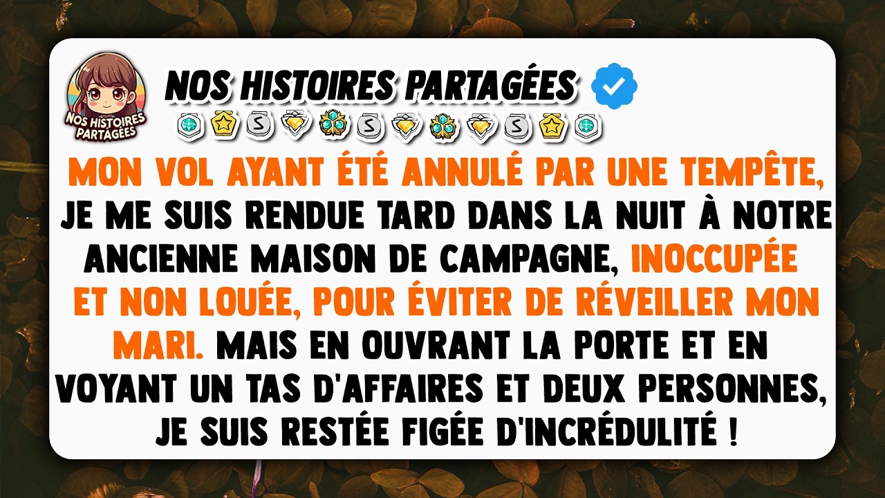 La porte a grincé. Trois paires d’yeux se sont tournées vers moi. Ma sœur tenait un gâteau d’anniversaire. Mon mari avait le col déboutonné, sa main posée sur la taille d’une influenceuse en...