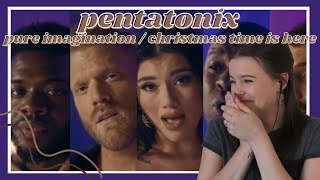 Pentatonix - 'Pure Imagination / Christmas Time Is Here' Official Video Reaction | Carmen Reacts