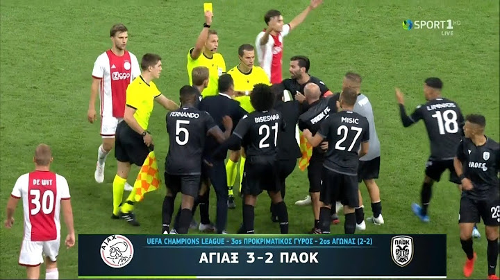 ⚽️ Άγιαξ - ΠΑΟΚ 3-2 Highlights 3ος Προκριματικός Champions League | 2ος αγ. {13.8.2019}