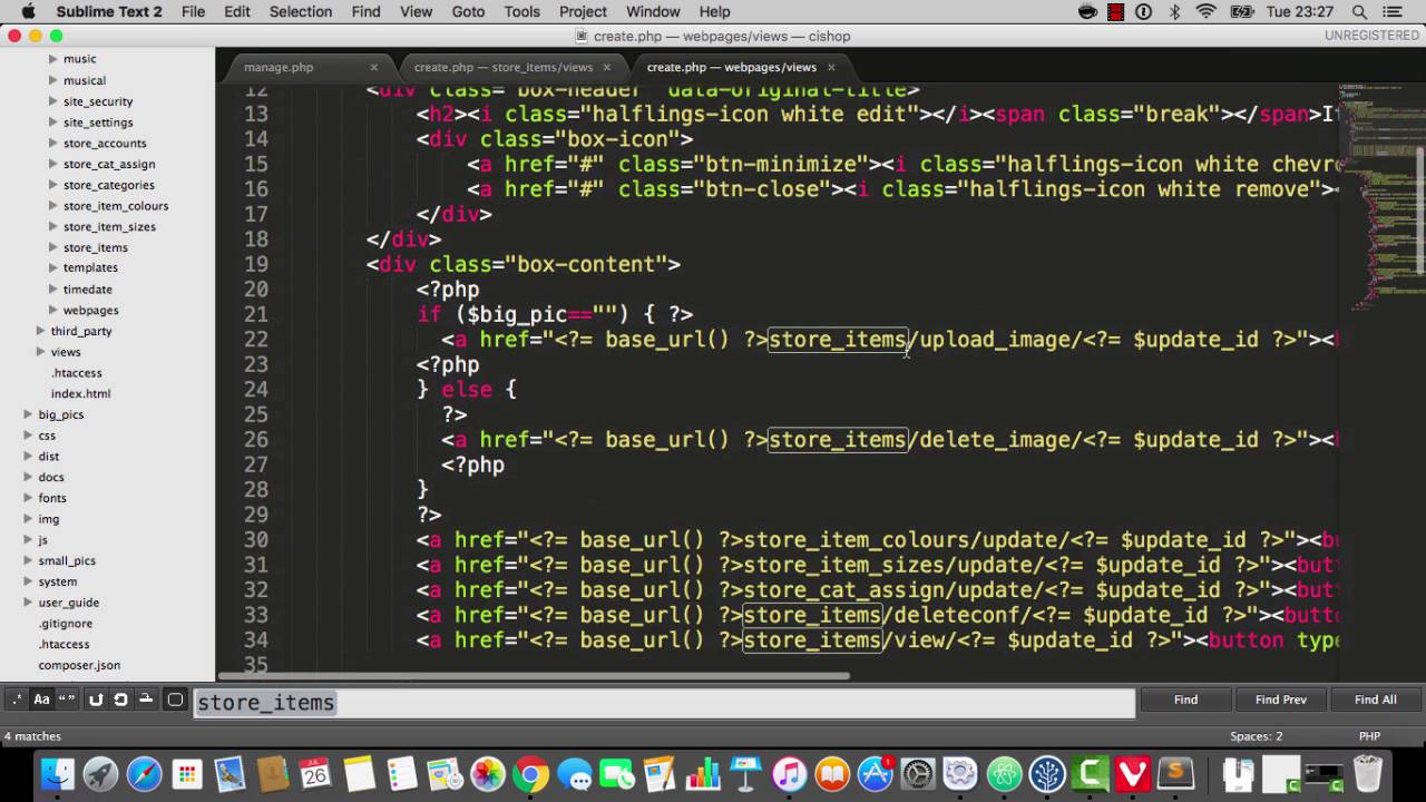Build an online shop with Codeigniter - part 38: The CMS part 3 - YouTube