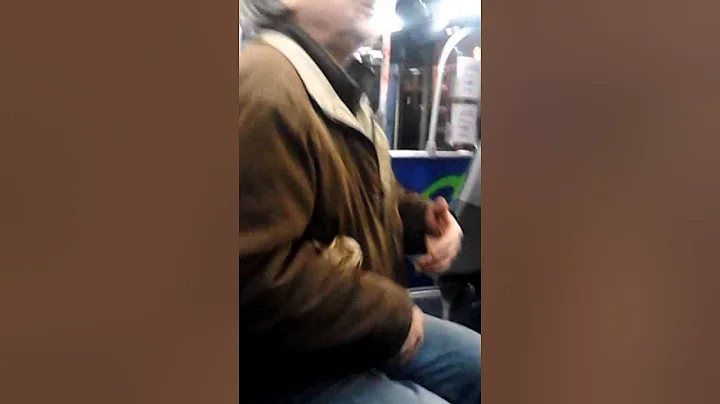 Creepy Drunk Guy on City Bus
