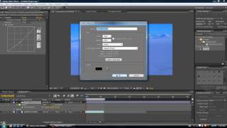 After Effects CS3 Snow Desert Set Extension Tutorial
