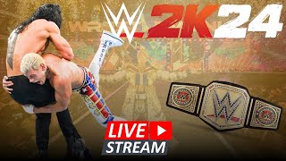 Le plus grand WRESTLEMANIA - debrief !! Rediff Live TWITCH du 08 Avril 2024 | WWE 2k24 Ma Faction