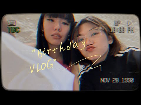 画家👩🏻‍🎨的 Birthday Vlog 🎂