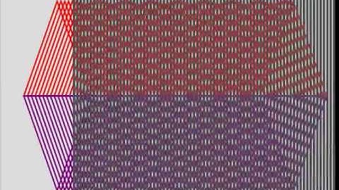 Triangular Moire Pattern