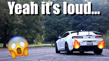 Camaro SS 1LE 2nd Cat Delete + Muffler Delete!!