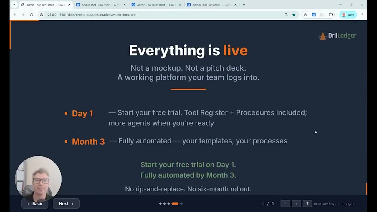 Guy Kennedy introduces DrilLedger