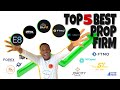 Top 5 Best Prop Firms (Pros, Cons)