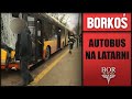 Motoambulans - wypadek autobusu / ściął latarnię