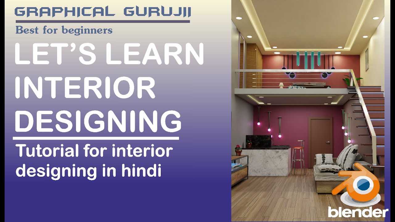 Let's create interior in blender| beginner's tutorial for interior ...