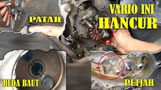 VARIO NGENES JADI BAHAN MALPRAKTEK MESIN HANCUR