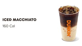 Dunkin Donuts Iced Macchiato ! How To Make Dunkin Iced Caramel Macchiato ! Dunkin Oatmilk Macchiato