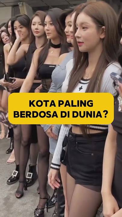 3 Kota Maksiat Paling Berdosa di dunia? #shorts #funfacts