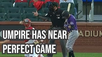 Umpire has near perfect game behind the plate, a breakdown