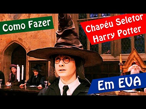 Vídeo: Como Fazer O Chapéu Mágico De Harry Potter