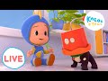 🔴 LIVE! Клео и Кукин 👶🕹 ПРОДЕЛКИ КУКИНА 🕹 👶 Cleo y Cuquin 🎬 Лучшие мультики и песенки