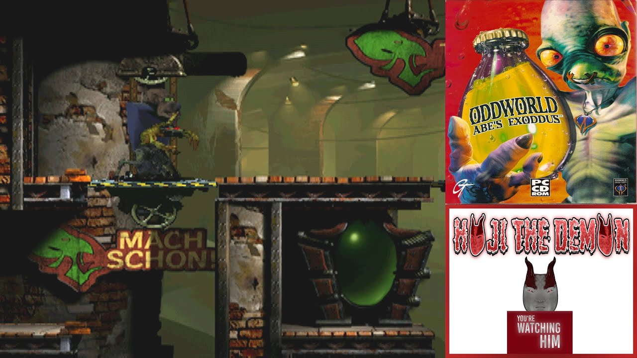Oddworld: Abe's Exodus [100 %] (1998) Hoji - Glukkon [Let's Play german]