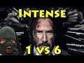Intense 1 vs 6 Customs Fight! - Escape From Tarkov
