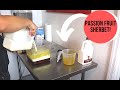 We Made A Delicious Passion Fruit Sherbet with Our Quality Batch Freezer!