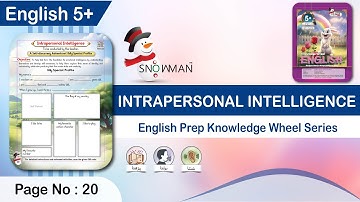English 5+ (Knowledge Wheel Series) | Page No 20 | Intrapersonal Intelligence | English Prep Class