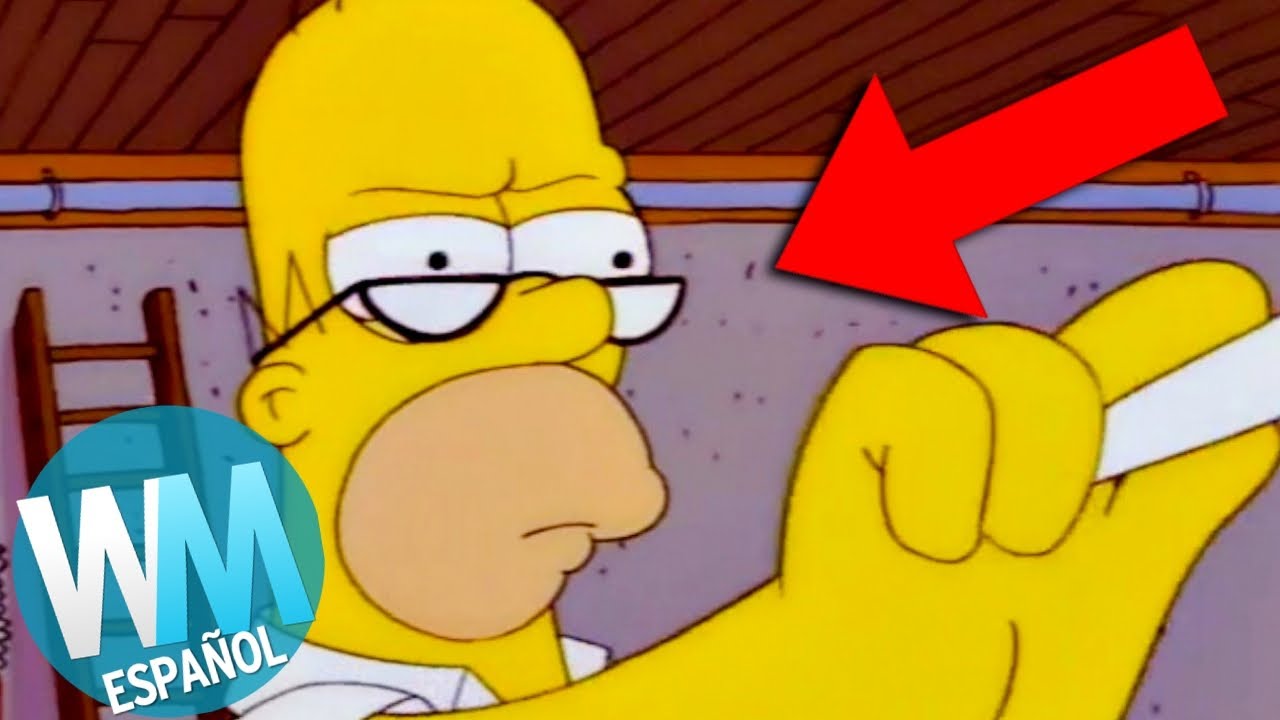 ¡Top 10 INCREÍBLES DETALLES Pequeños en Los Simpson! latinos auto sales