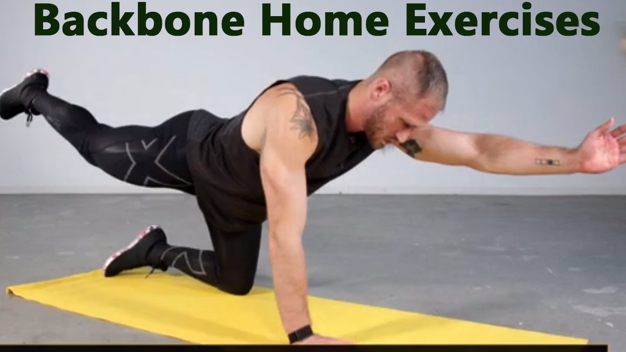 Backbone Activity Strengthen Your Core with Backbone Home Exercises - YouTube